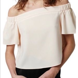 Topshop Livi Off-the-Shoulder Top